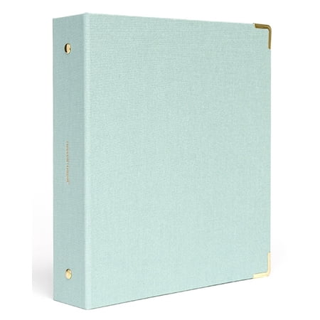 russell+hazel Dew Bookcloth Mini 3 Ring Binder