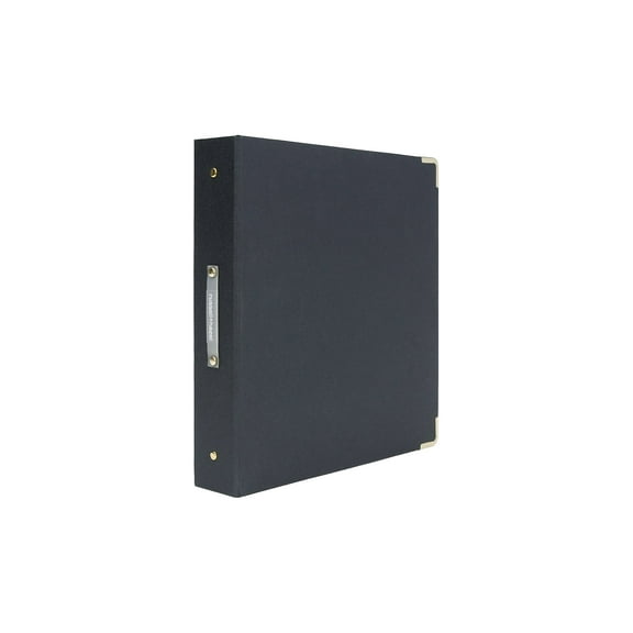 Russell+Hazel Standard 1.5" 3-Ring Non-View Binder Onyx 24448292