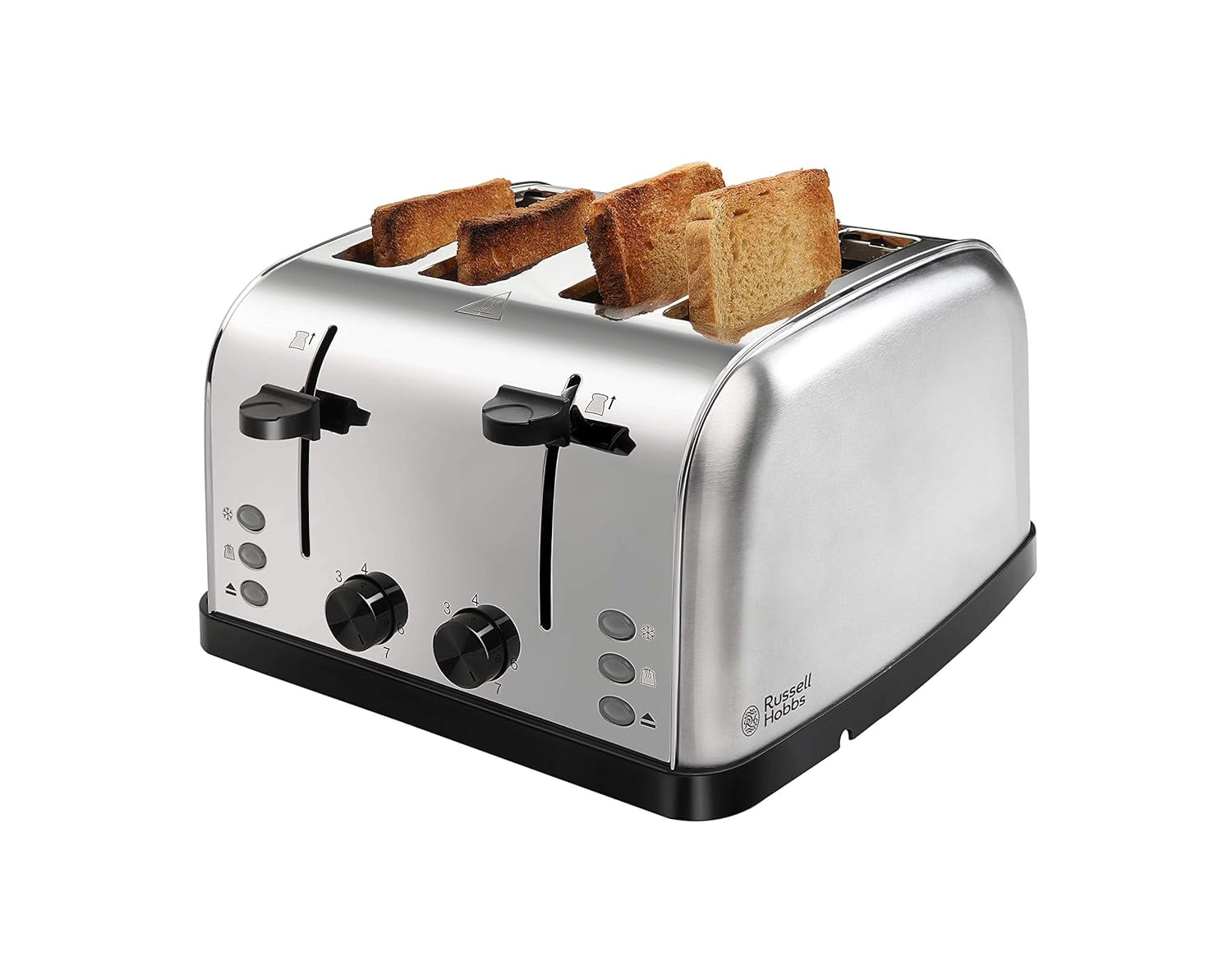 Russell Hobbs 18790 12501500 Watt Premium Stainless Steel 4 Slice ...