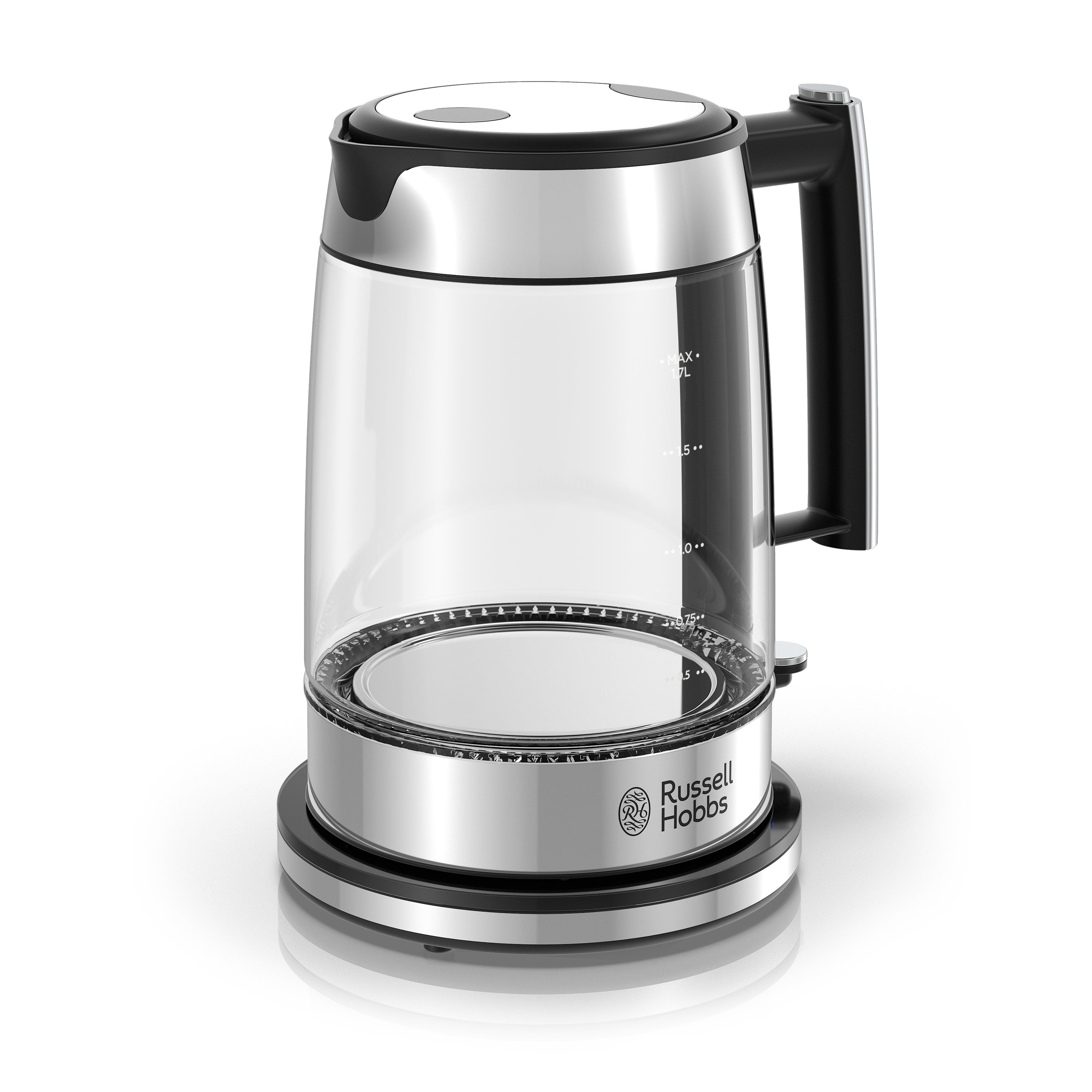 Russell Hobbs RJK500T Stainless Steel 1000W 0.5 L Electric Travel  Kettle(Black)