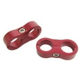 thumbnail image 1 of Russell  Hose Separator for 12 Braided Hose - Red Anodized, 1 of 2