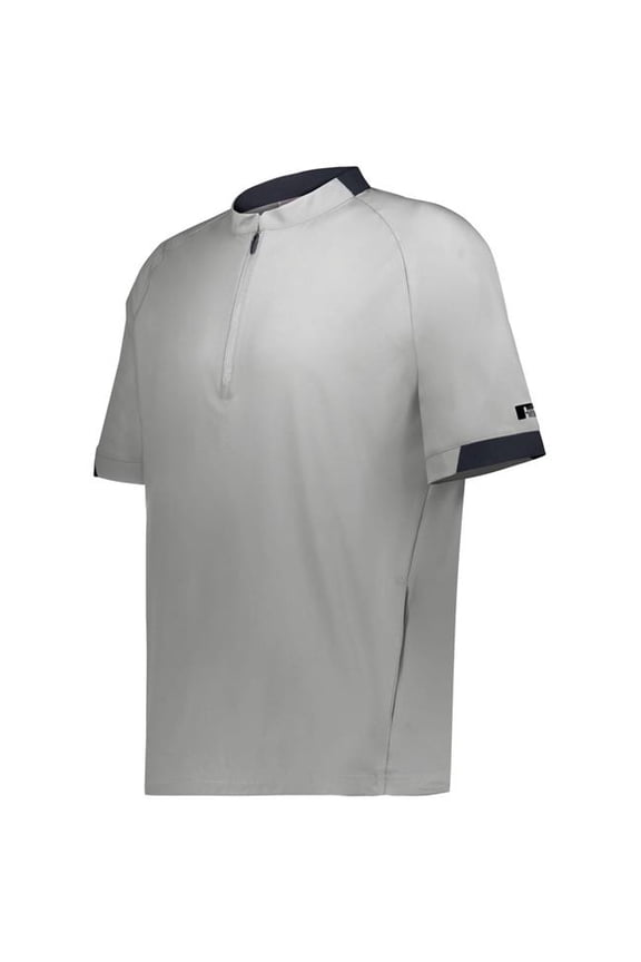 R21DSM.AAL.L Legend Short Sleeve Pullover, Grid Iron Silver & Stealth - Large