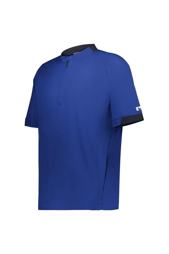 R21DSM.AAK.4XL Legend Short Sleeve Pullover, Royal & Stealth - 4XL