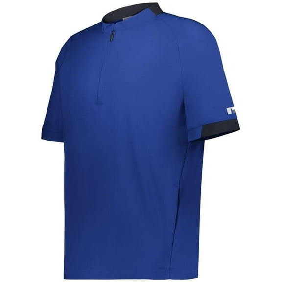 Russell R21DSM.AAK.S Legend Short Sleeve Pullover, Royal & Stealth - Small