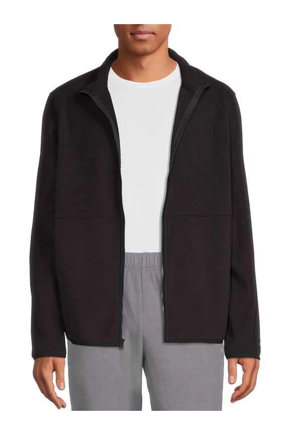 Men's & Big Men's Micro Fleece Jacket, Sizes up to 3XL