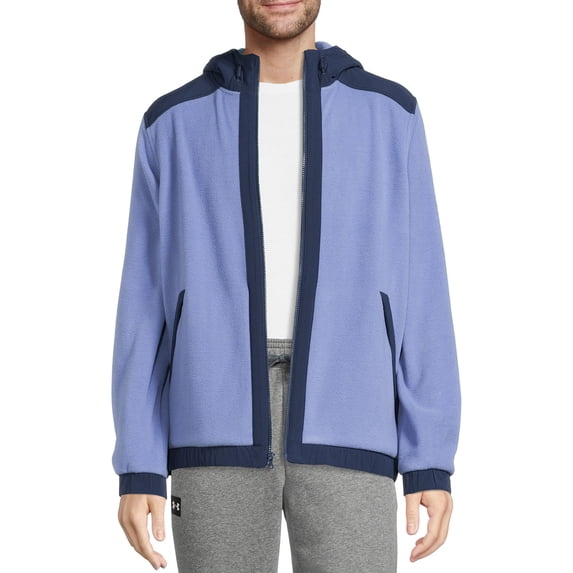 Russell Men's & Big Men's Microfleece Full Zip Jacket, Sizes up to 3XL