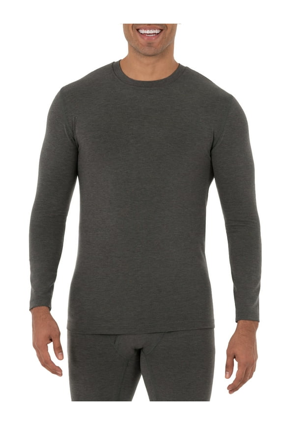 Men's & Big Men's Soft Tech French Terry Thermal Top, Sizes M-5XL