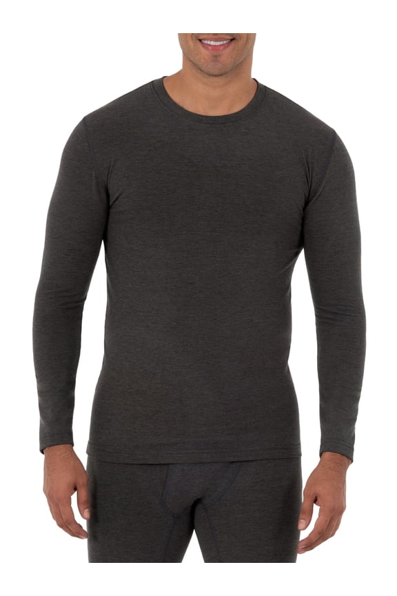 Men's & Big Men's Soft Tech French Terry Thermal Top, Sizes M-5XL
