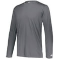thumbnail image 1 of Russell Men's Dri-Power Core Performance Long Sleeve Tee, GOLD, Medium, 1 of 4