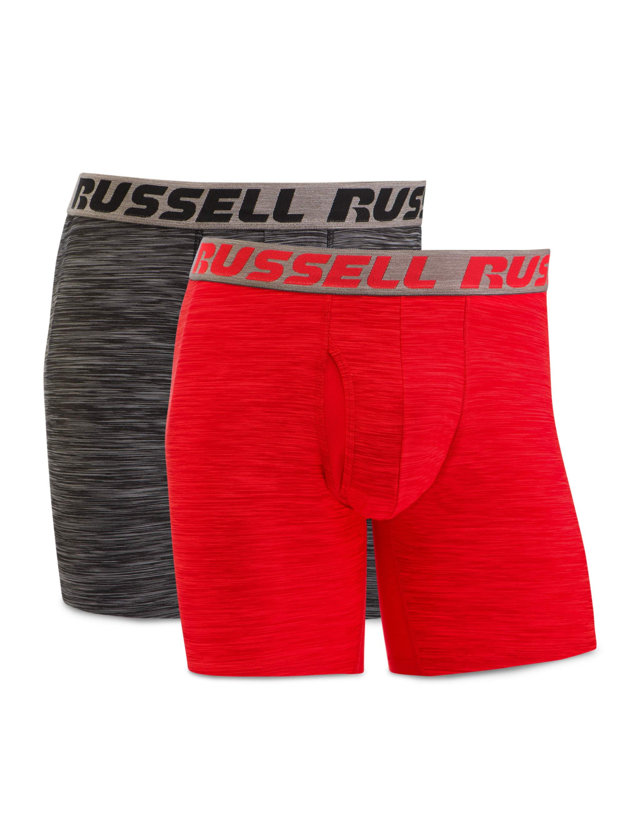 Russell men's freshforce performance short leg shop boxer brief