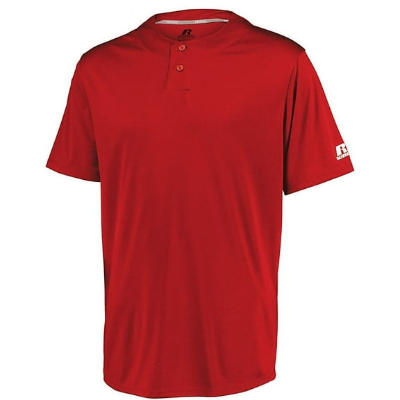 Russell Men's Performance Two-Button Solid Jersey - 3R7X2M