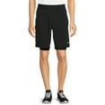 thumbnail image 1 of Russell Men's and Big Men's Active 2-in-1 Woven Shorts with Liner, up to size 5XL, 1 of 6