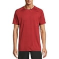 thumbnail image 1 of Russell Men's and Big Men's Active Asymmetrical Striped T-Shirt, up to Size 5XL, 1 of 5