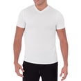 thumbnail image 1 of Russell Men's and Big Men's Active Fresh Force Recycled V-Neck T-Shirt, up to Size 5XL, 1 of 4