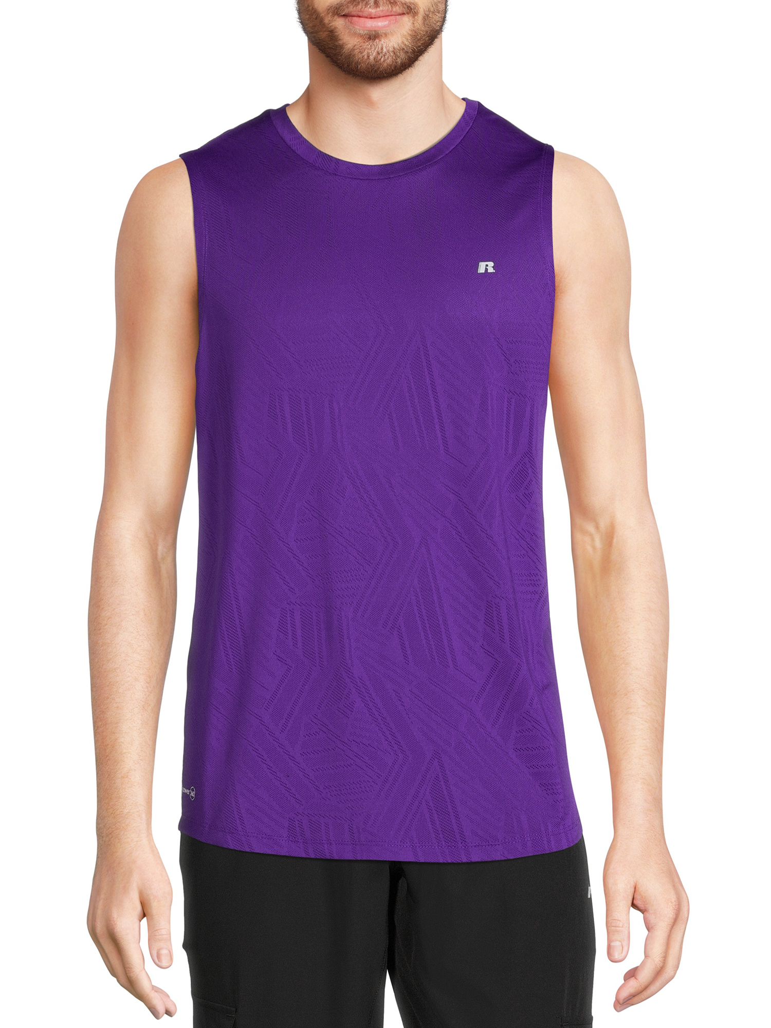 Russell Men's and Big Men's Active Muscle Tank Top, Sizes up to 5XL