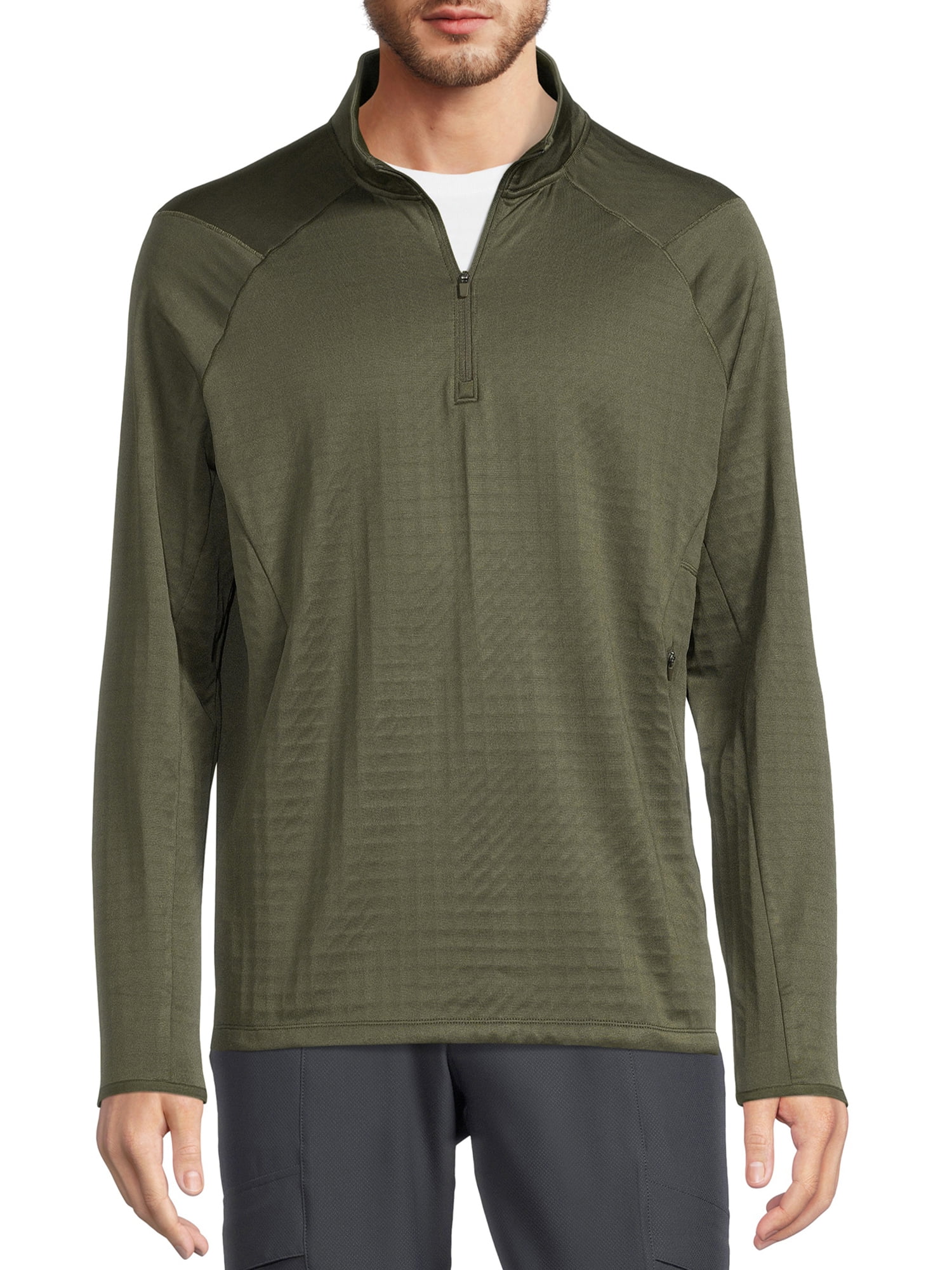 Russell Men's and Big Men's Active Quarter Zip Pullover, Sizes up to