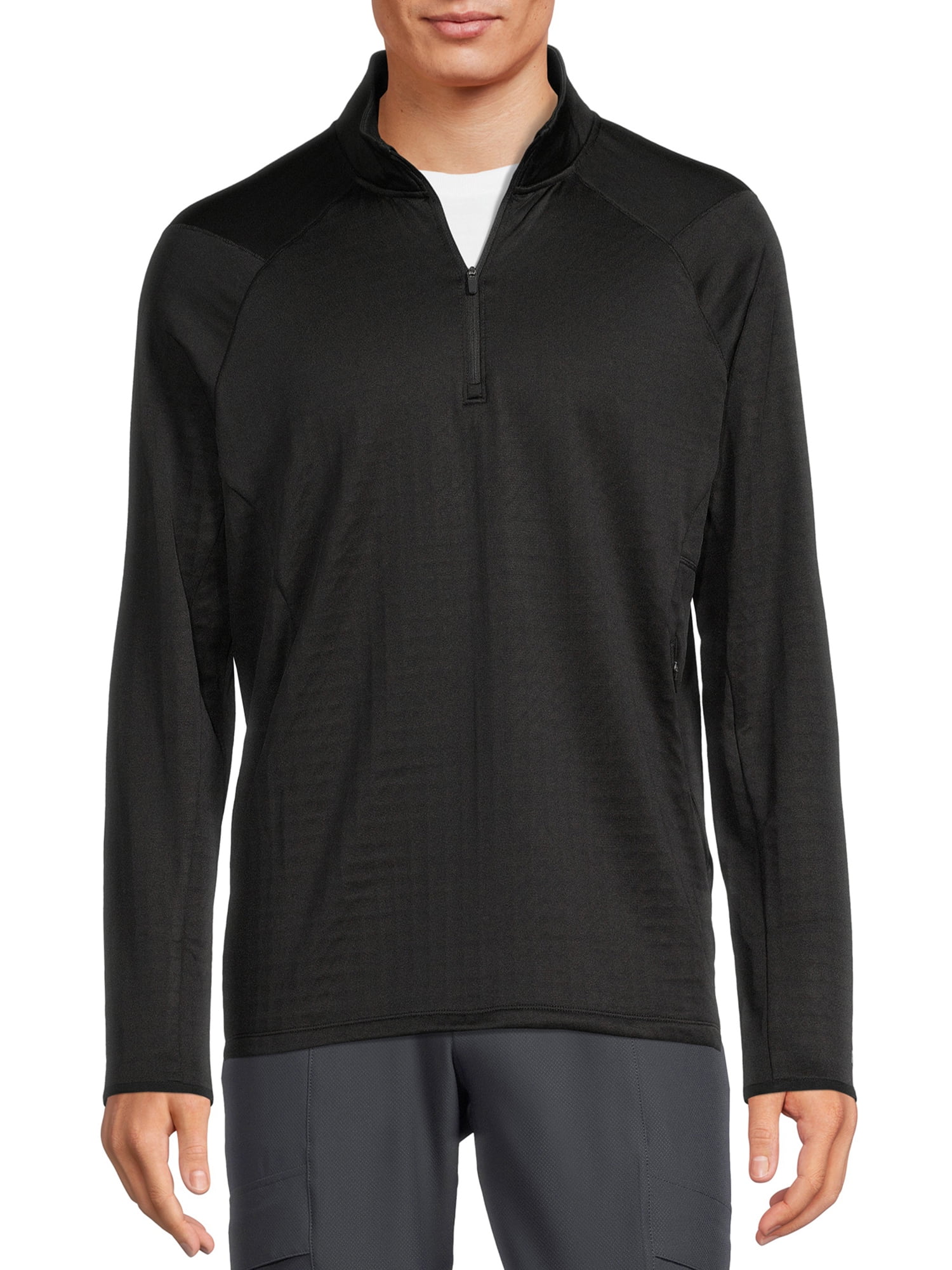 Russell Men's and Big Men's Active Quarter Zip Pullover, Sizes up to
