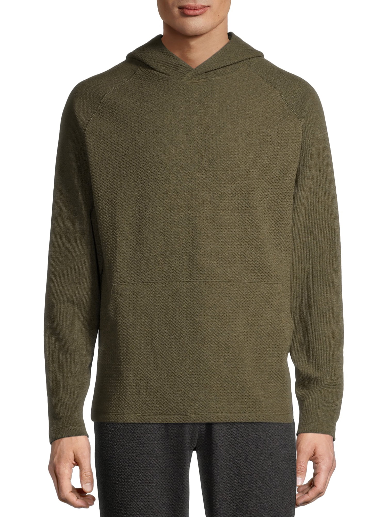 Russell Men s and Big Men s Active Textured Pullover Hoodie up to Size 5XL Walmart