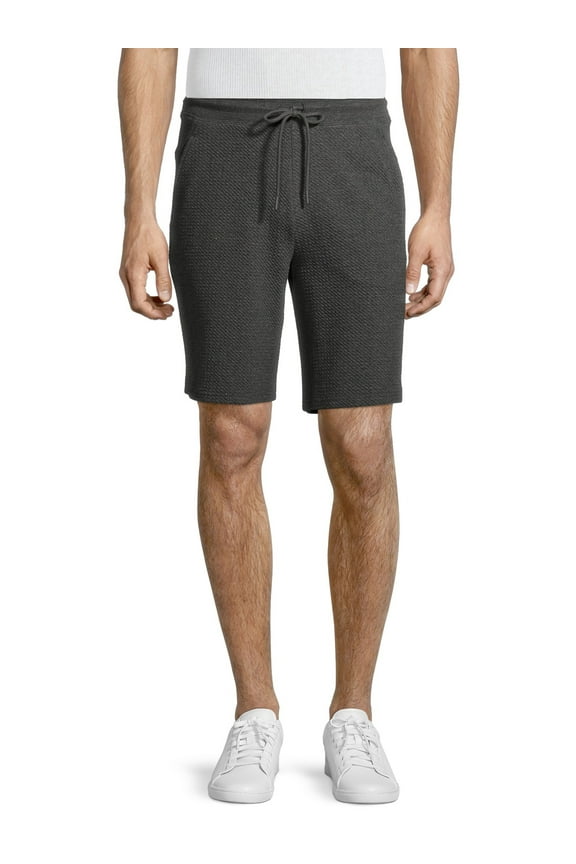Men's and Big Men's Active Textured Shorts, up to Size 3XL