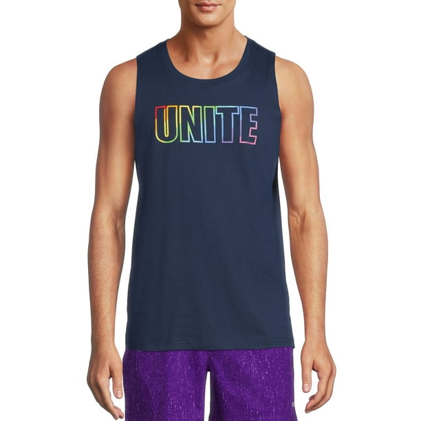 Russell Men's and Big Men's Active Unite Tank Top, up to Size 5XL