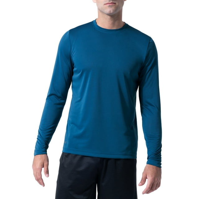 Russell Men's and Big Men's Core Jersey Active Long Sleeve Tee, Up to ...