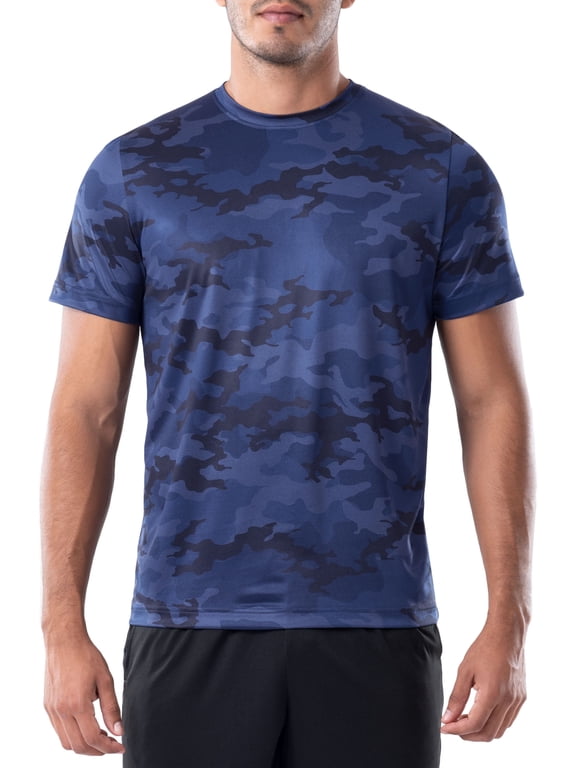 Men's and Big Men's Core Jersey Active T-Shirt, Sizes XS-5XL