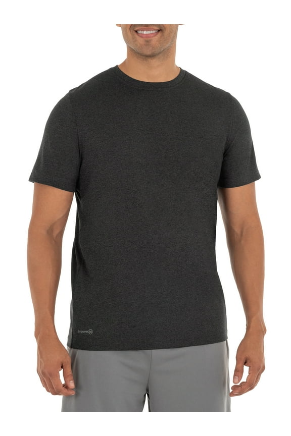 Men's and Big Men's Core Jersey Active T-Shirt, up to Size 5XL