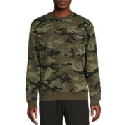 Russell Men's and Big Men's Fleece Crewneck Sweatshirt, Sizes up to 3XL