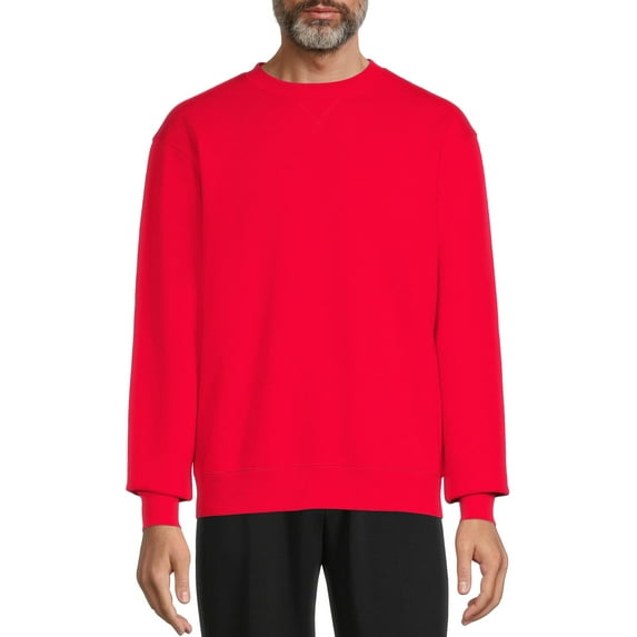 Russell Men's and Big Men's Fleece Crewneck Sweatshirt, Sizes up to 3XL