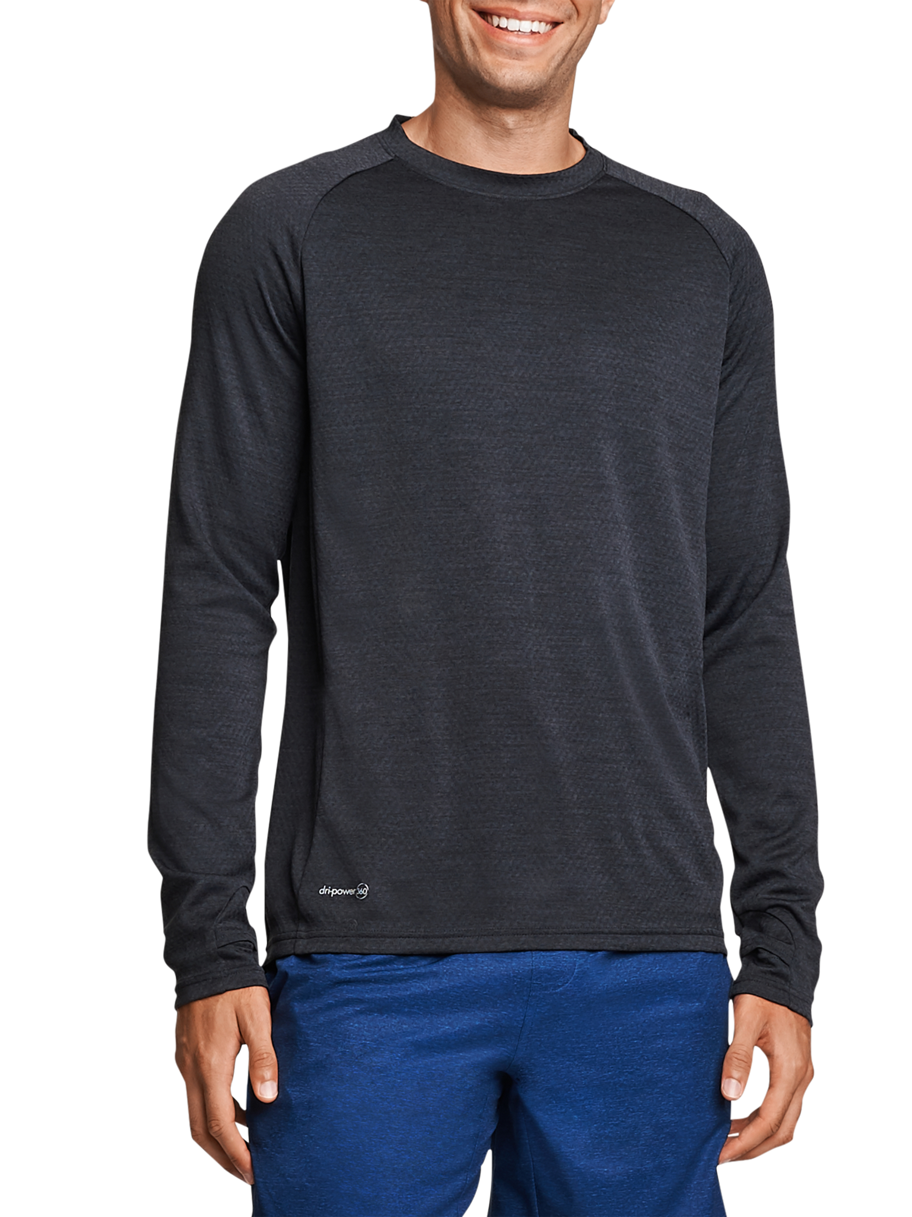 Russell Men's and Big Men's Long Sleeve Performance Tee, up to Size 5XL - image 1 of 7