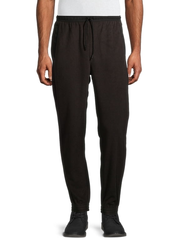 Men's and Big Men's Microfleece Pants, up to Size 3XL