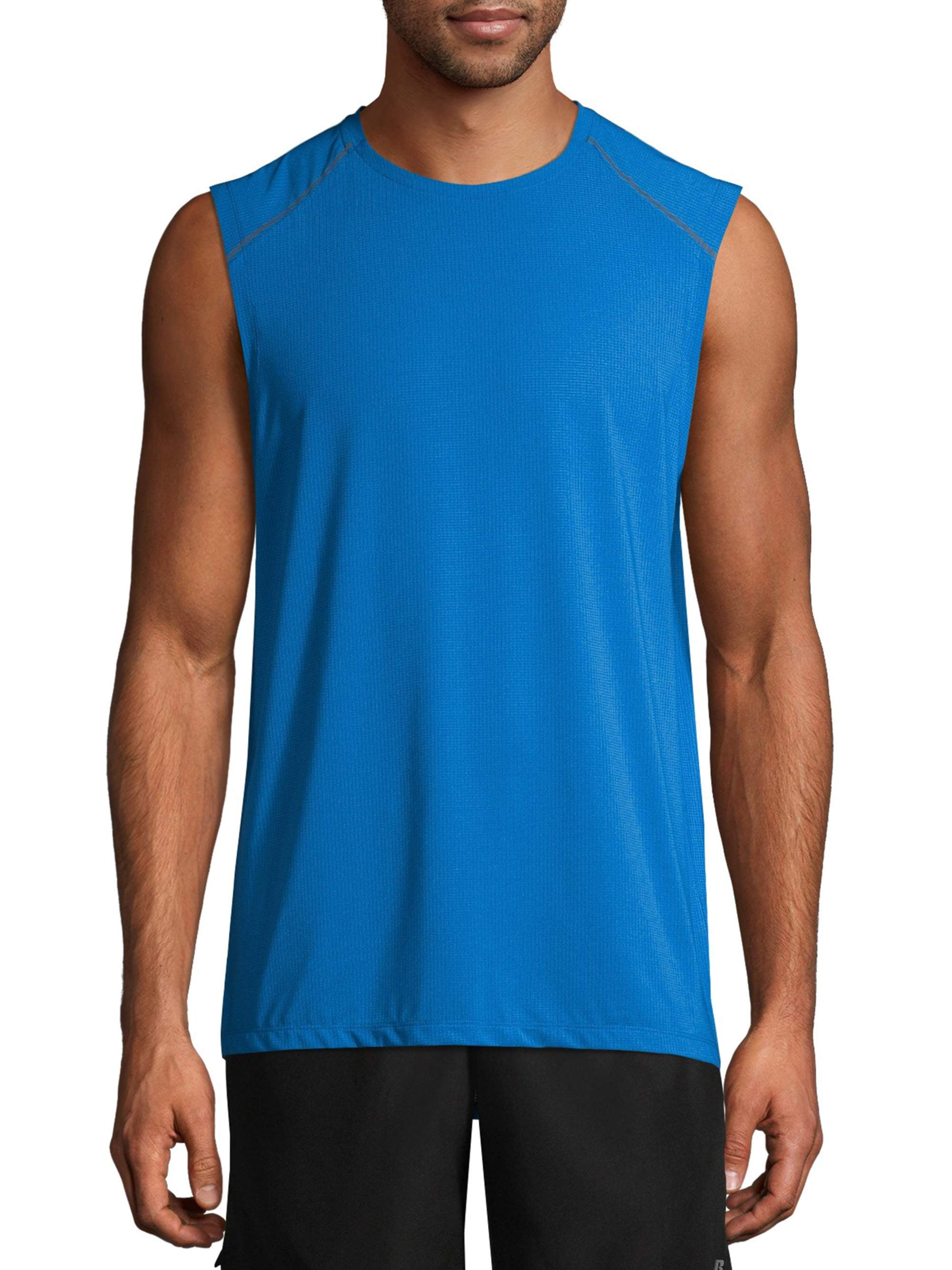 訳あり福袋 送料無料 セール わけあり 福袋 レディ and Men's Russell Big Colorblock Sleeveless Muscle Men's カットソー(半袖+袖なし)