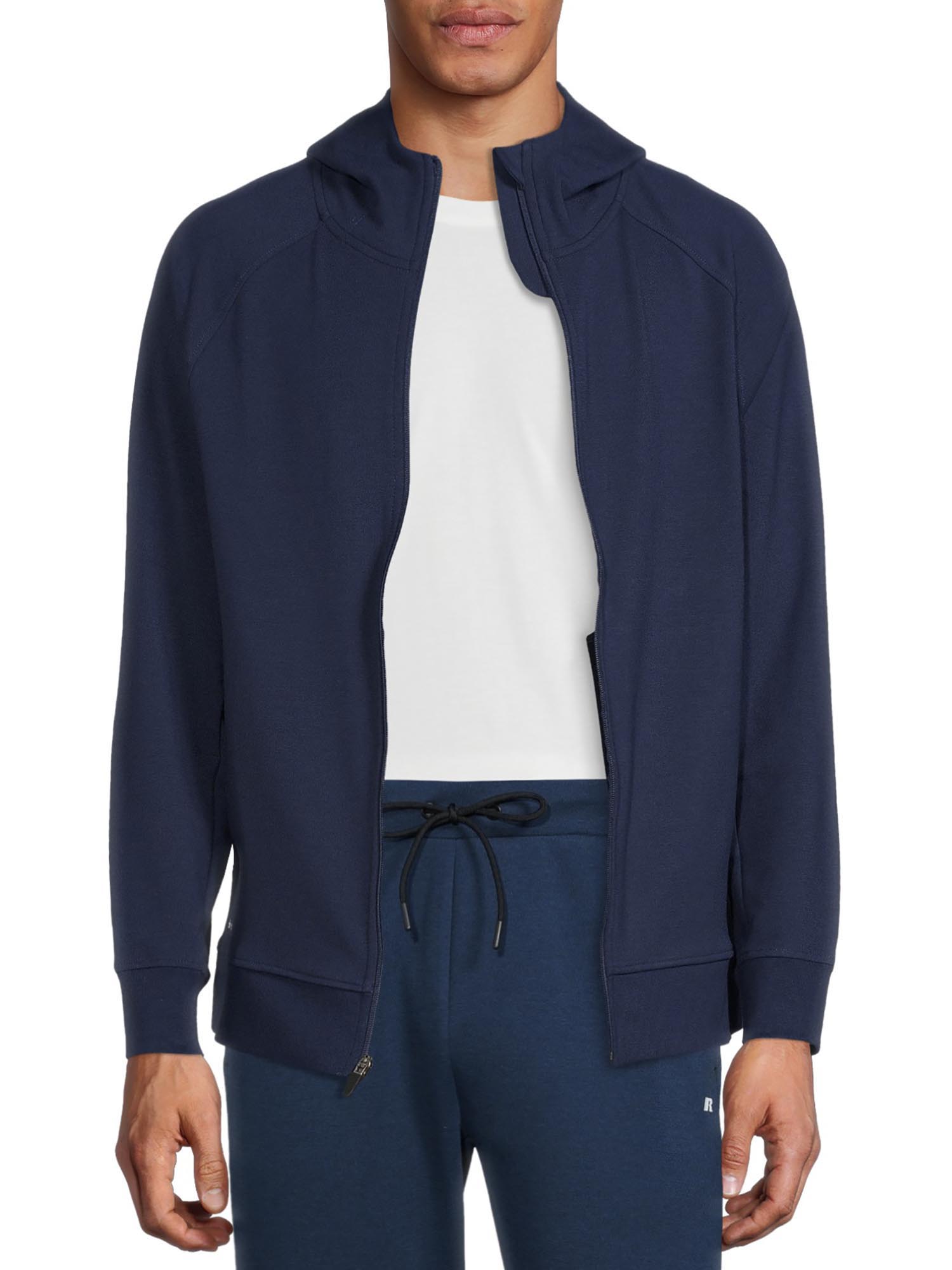 Russell Men's and Big Men's Performance Full Zip Hoodie, up to Size 5XL