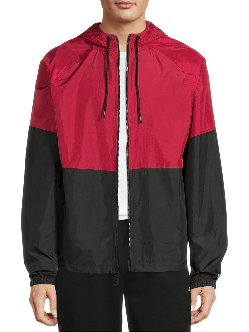 Russell Men's Lightweight Hooded Windbreaker Jacket, Sizes Up to