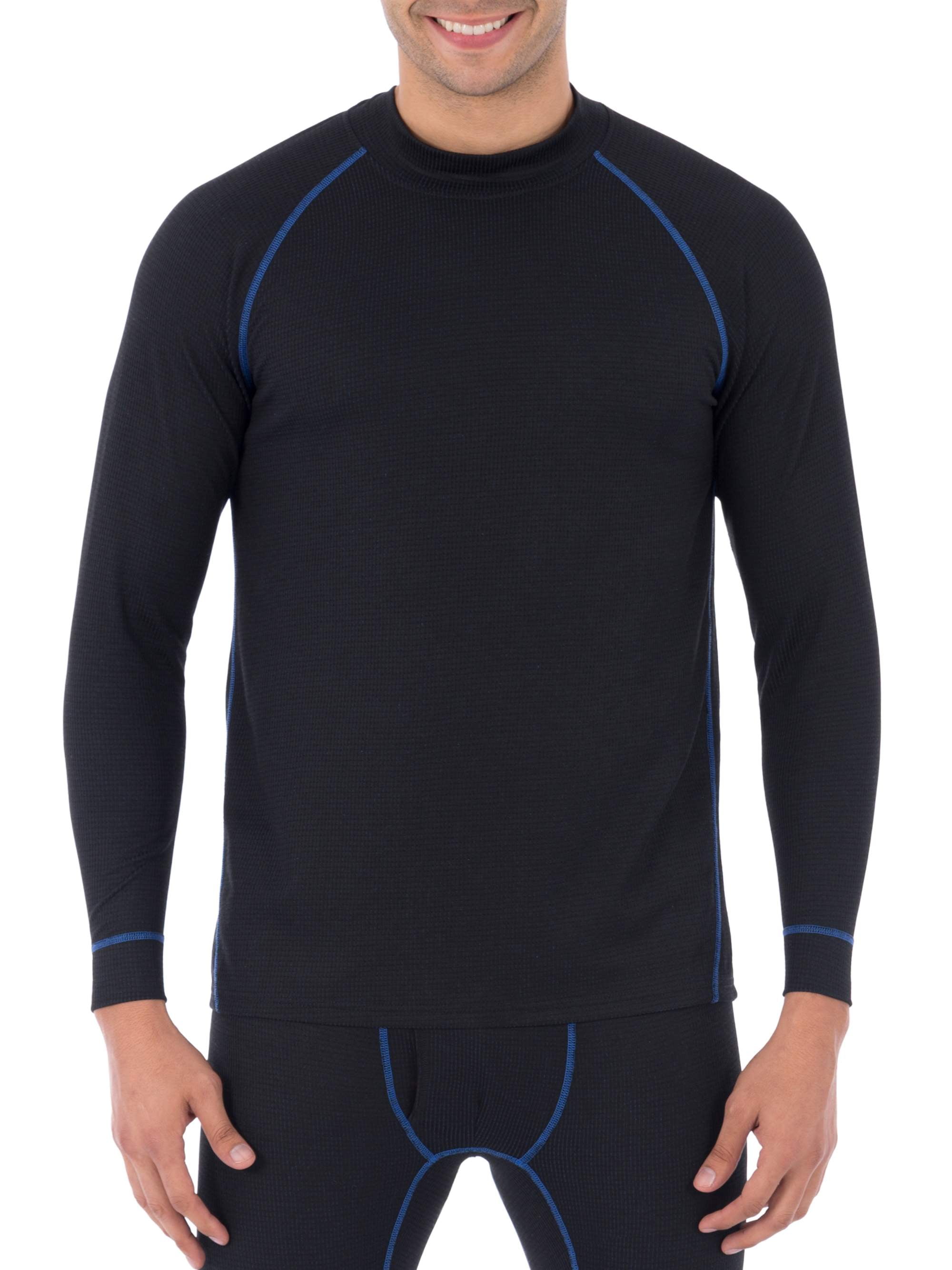 Russell Mens & Big Men's L3 Tech Grid Baselayer Performance Thermal Top, Sizes M-5XL