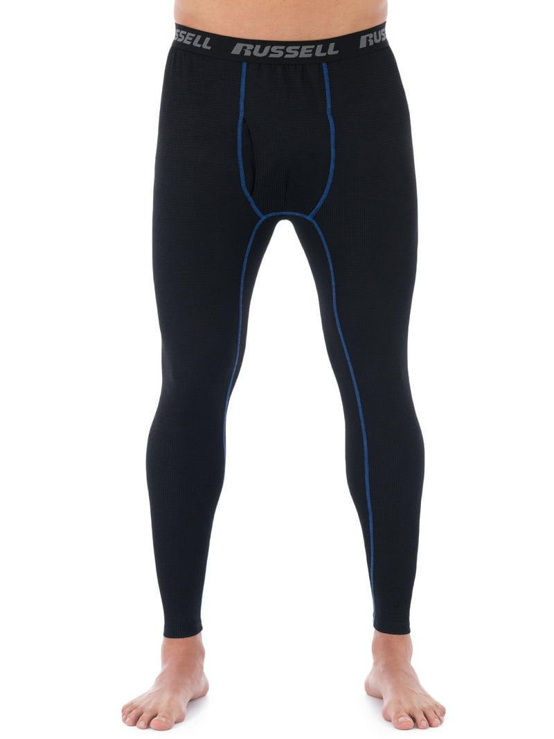 Russell Men's L3 Tech Grid Baselayer Thermal Pant - Warm, Moisture