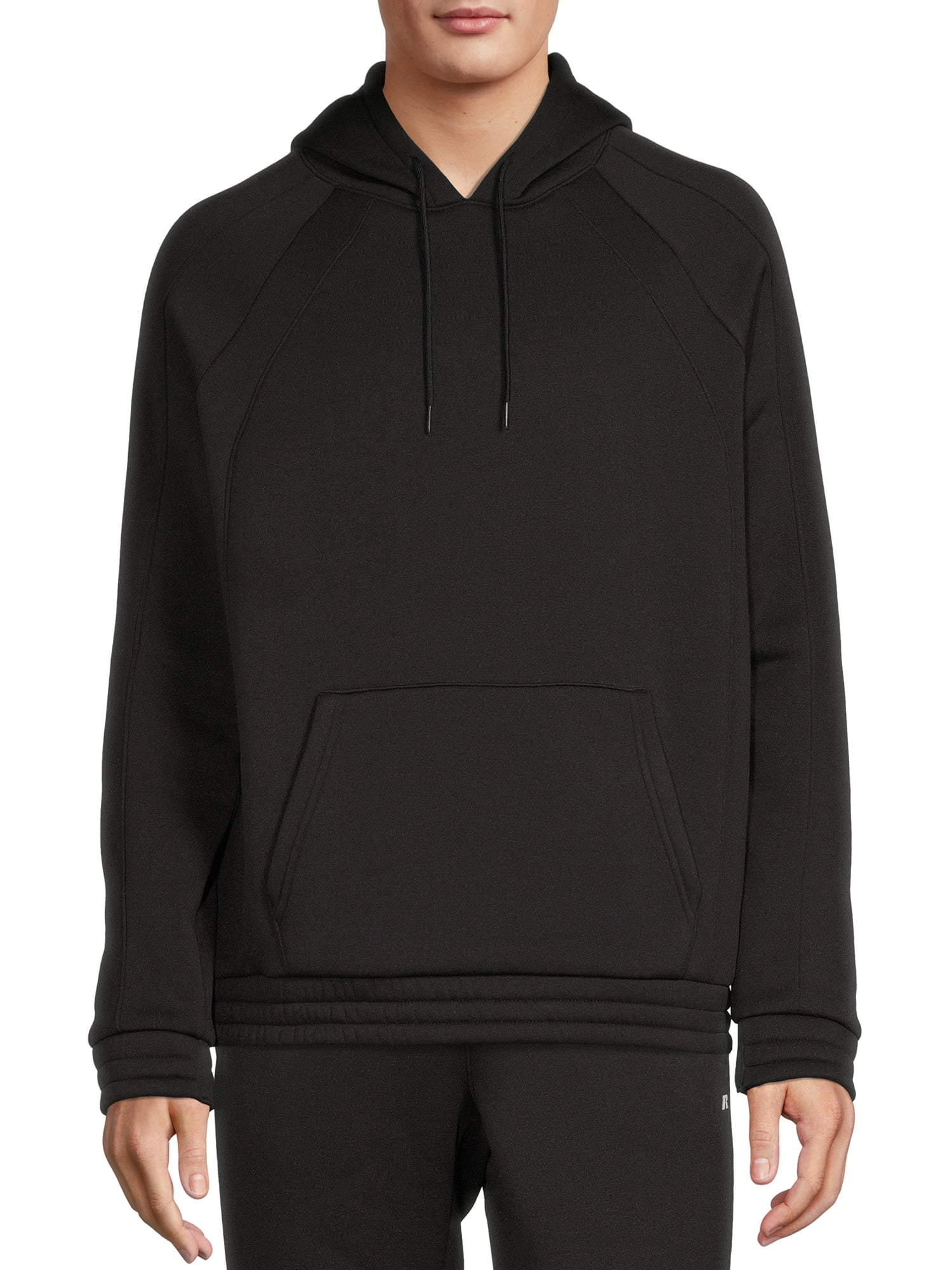 Russell Mens and Big Mens Active Colorblock Tech Fleece Hoodie, Sizes up to 5XL