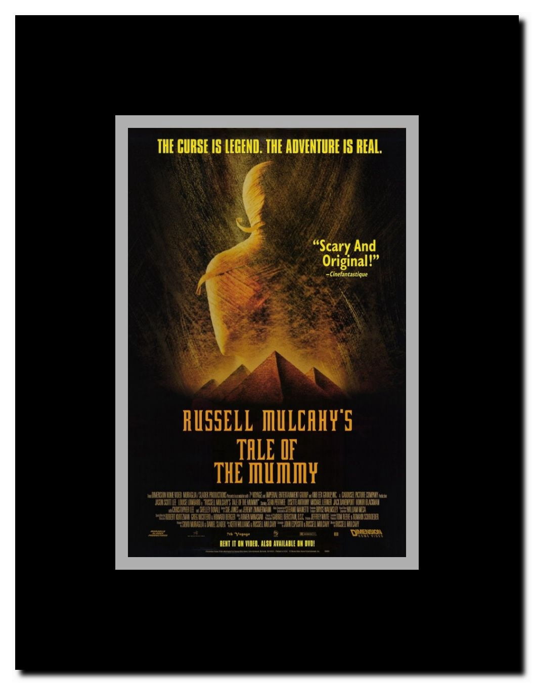 Russell Mulcahys Tale of the Mummy Framed Movie Poster