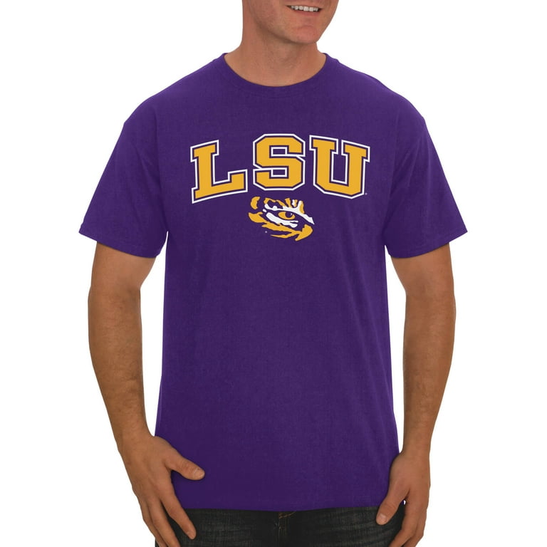 Russell NCAA LSU Tigers, Big Men's Classic Cotton T-Shirt Walmart.com