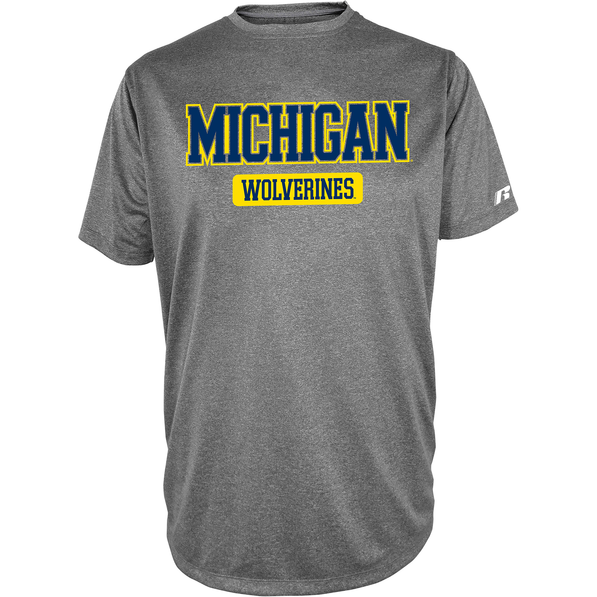 Russell NCAA  Michigan Wolverines, Men's Impact T-Shirt - image 1 of 1