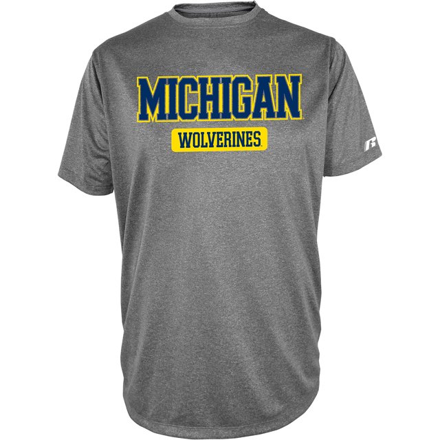 Russell NCAA  Michigan Wolverines, Men's Impact T-Shirt
