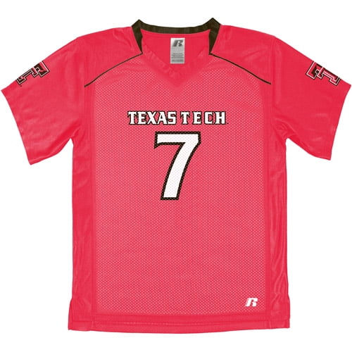 Russell NCAA Texas Tech Red Raiders, Boys Short Sleeve Replica