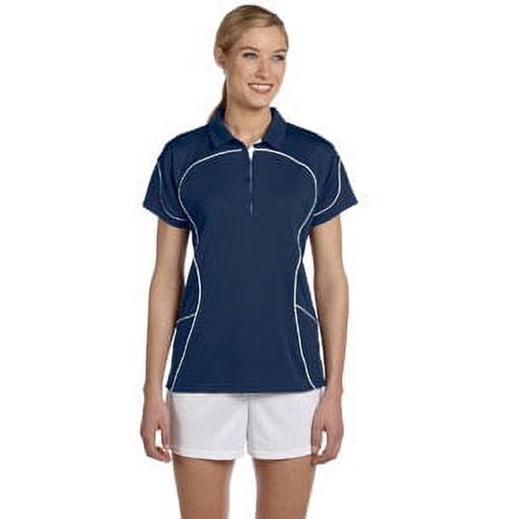 Russell Navy Athletic Ladies' Team Prestige Polo Shirt size Medium