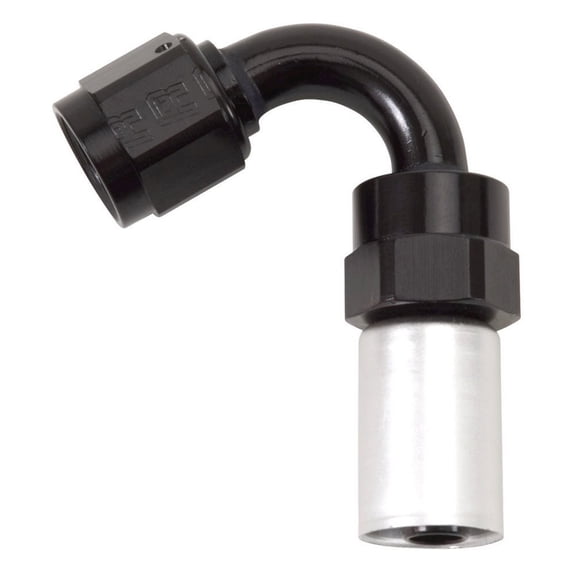Russell #12 120 Deg Hose Fitting P/C Crimp-On