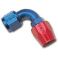 thumbnail image 1 of Russell Performance -12 AN Red/Blue 90 Degree Full Flow Hose End, 1 of 2