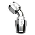 thumbnail image 1 of Russell Performance -8 AN Endura 45 Degree Full Flow Hose End, 1 of 2