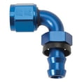 thumbnail image 1 of Russell Performance -8 AN Twist-Lok 90 Degree Hose End (Blue), 1 of 4