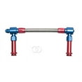 thumbnail image 1 of Russell Performance -8 AN to -8 AN ProFlex Demon Carb Dual Inlet Carb Kit (Red/Blue), 1 of 5
