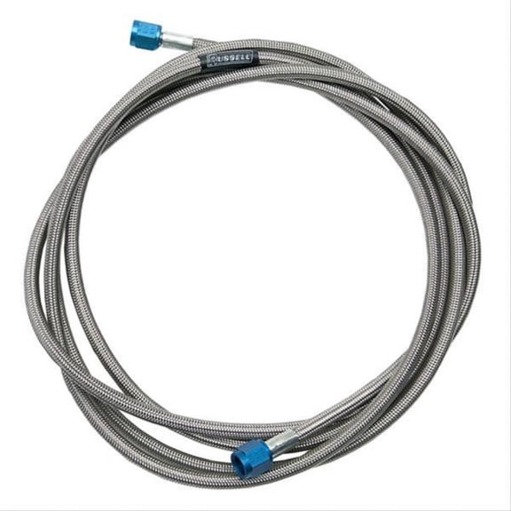 Russell Performance Pre-Made Nitrous & Fuel Line | -6 AN 10-Foot | 658560