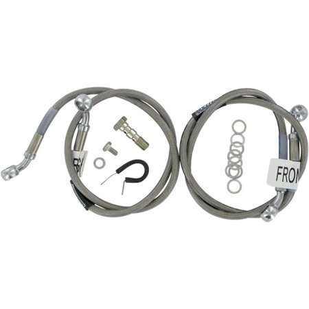 Russell R08346 Cycleflex Brake Line Two-Line Race Kit